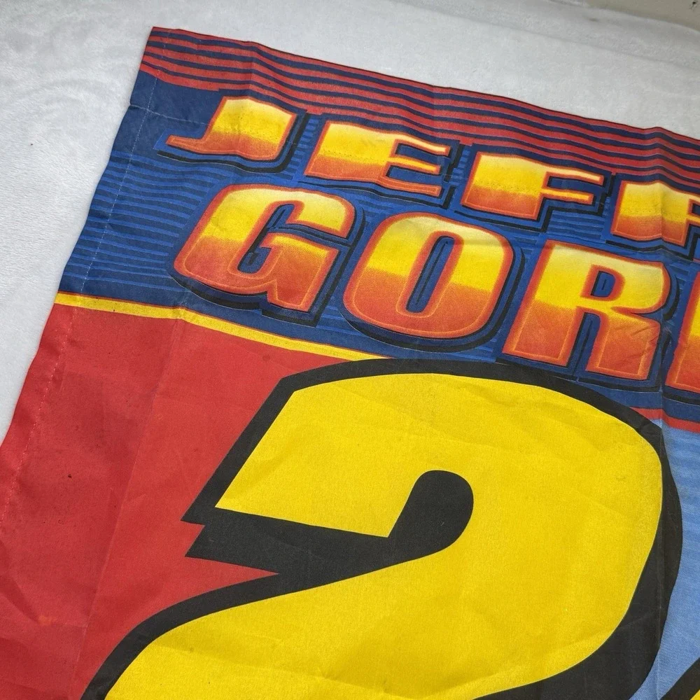 Jeff Gordon #24 NASCAR WinCraft Banner Flag 2002 Dupont Hendrick 27x37 USA